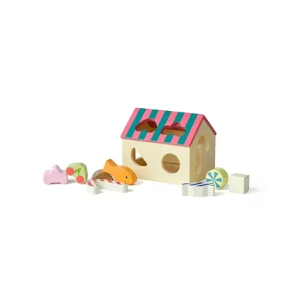 Sorter domek, szwedzkie słodycze / Kids Concept