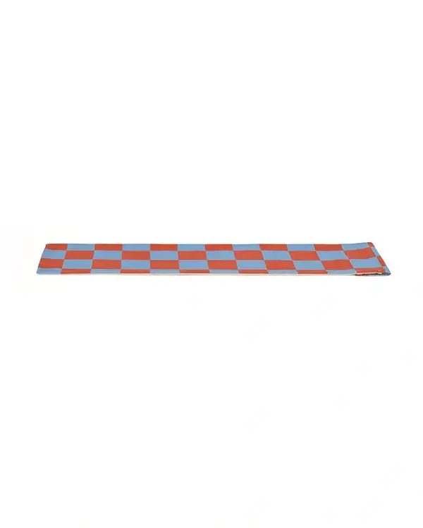 Namiot, domek z dachem w kratkę - dusty blue check / Kids Concept
