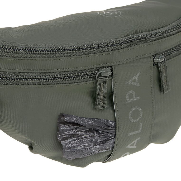 Torebka nerka na smakołyki dla psa Emma - dark olive / Palopa
