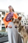 Torebka nerka na smakołyki dla psa Emma - berry / Palopa
