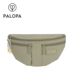 Torebka nerka na smakołyki dla psa Emma crinkled nylon - pale olive / Palopa