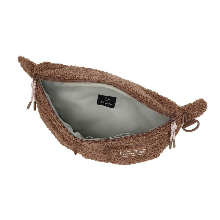Torebka nerka na smakołyki dla psa Emma teddy-fleece, Edycja limitowana - brown / Palopa