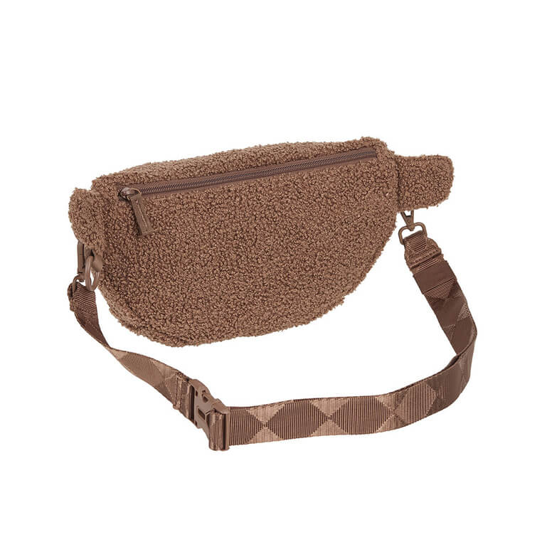 Torebka nerka na smakołyki dla psa Emma teddy-fleece, Edycja limitowana - brown / Palopa