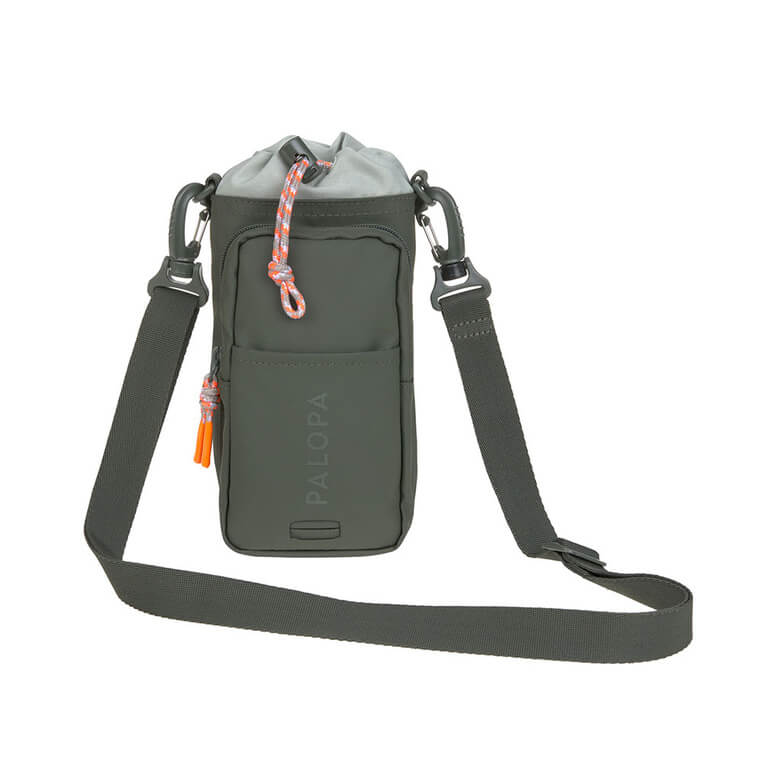 Torebka saszetka na butelkę i smakołyki 2w1 Boudi - dark olive / Palopa