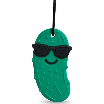 Gryzak terapeutyczny, antystresowy naszyjnik MEDIUM - PICKLE PENDANT / Jellystone