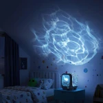 Lampka projekcyjna i głośnik Wavy Light MOB - koralowa / MOB
