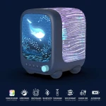 Lampka projekcyjna i głośnik Wavy Light MOB - głębinowa / MOB