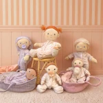 Lalka w koszyczku Binky Dinky Moppet / Dinkum Dolls