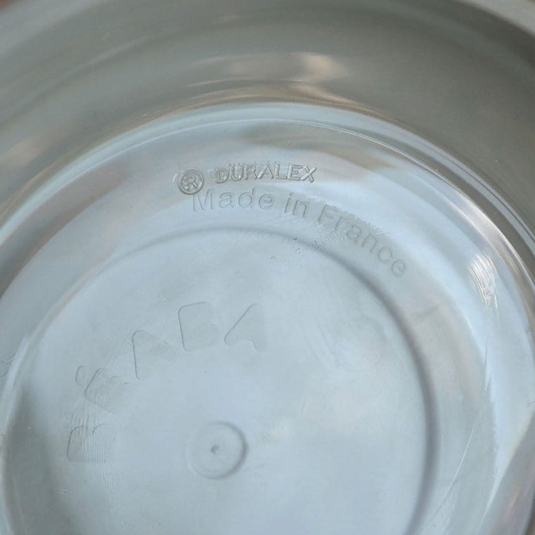 Komplet naczyń z hartowanego szkła Duralex® z podstawkami z kauczuku - Jungle / Beaba