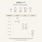 Śpiworek SnuzPouch - Grey, Cloud / Snuz