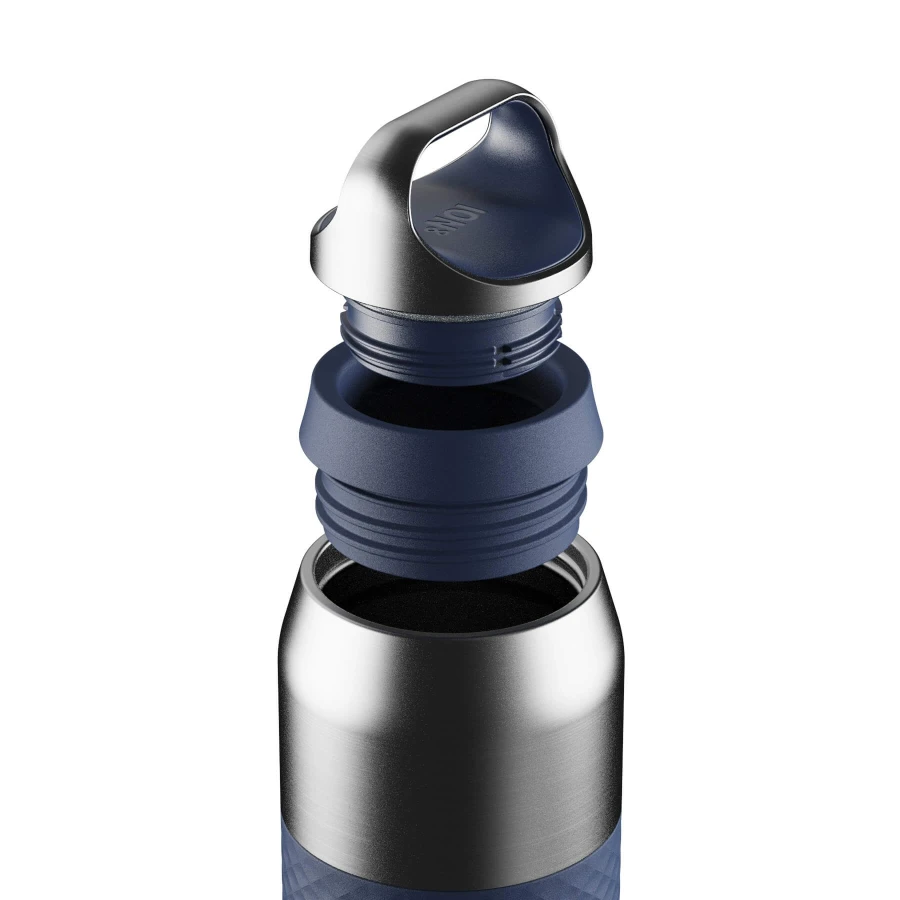 Butelka termiczna PRIMO Roam Twist Triple Ceramic Wall, 360ml - Midnight Ash Navy / ION8