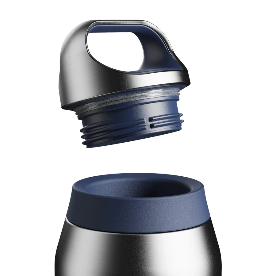 Butelka termiczna PRIMO Roam Twist Triple Ceramic Wall, 360ml - Midnight Ash Navy / ION8
