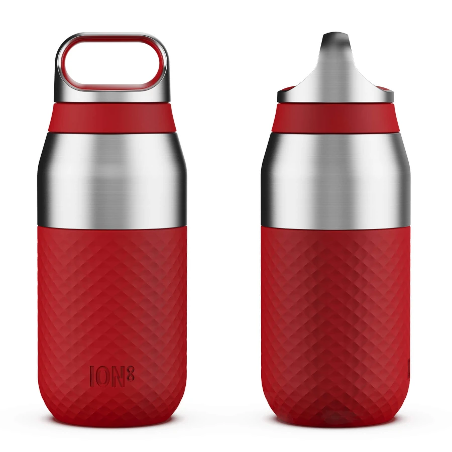 Butelka termiczna PRIMO Roam Twist Triple Ceramic Wall, 360ml - Fire Red / ION8