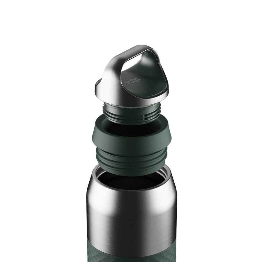 Butelka termiczna PRIMO Roam Twist Triple Ceramic Wall, 360ml - Forest Dark Green / ION8