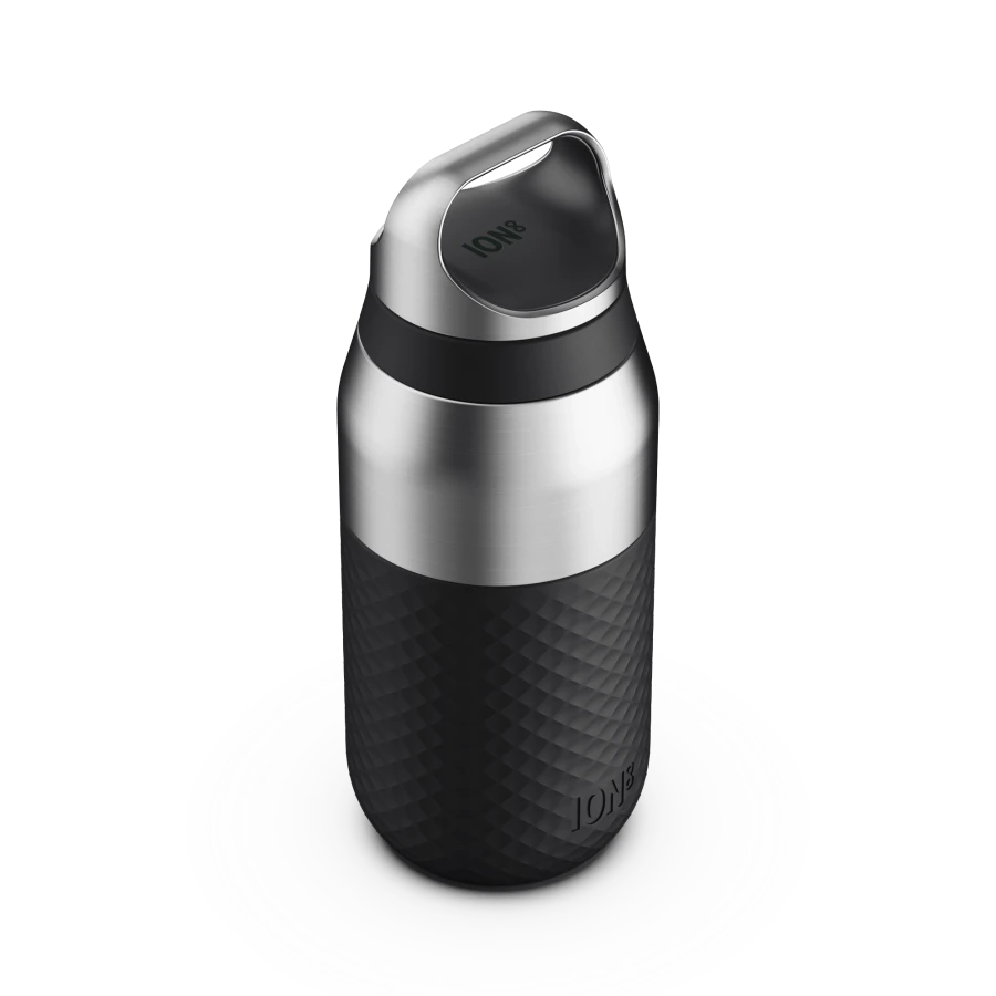 Butelka termiczna PRIMO Roam Twist Triple Ceramic Wall, 360ml - Panther Black / ION8