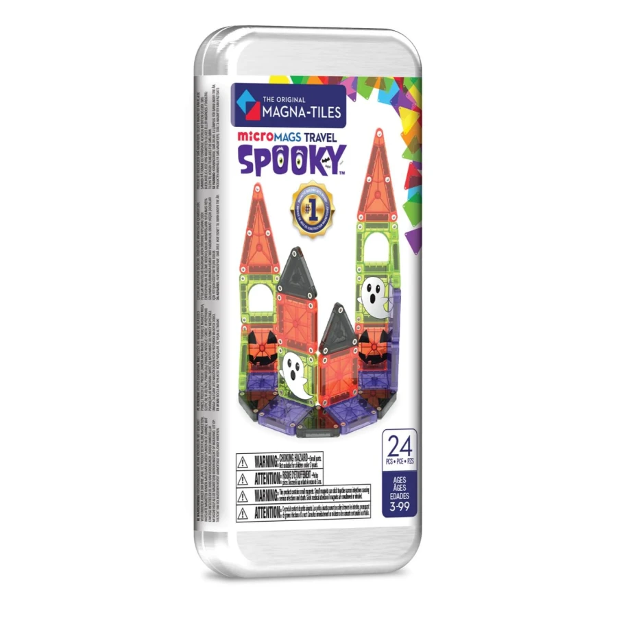 Klocki Magnetyczne Travel Spooky 24 el. / Magna-Tiles