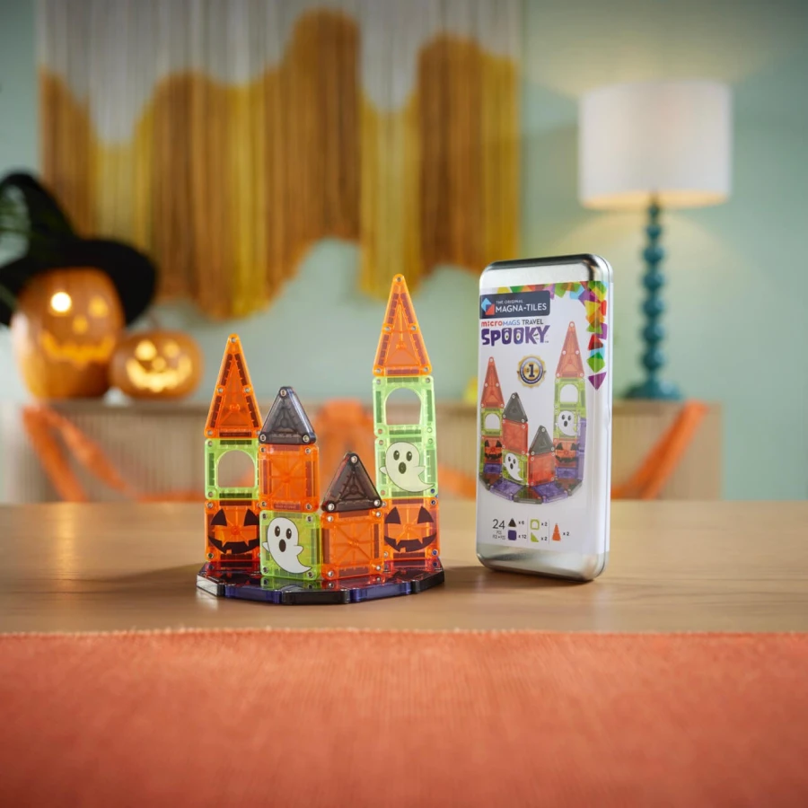 Klocki Magnetyczne Travel Spooky 24 el. / Magna-Tiles