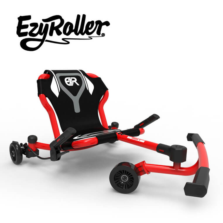 EzyRoller Drifter X Pojazd gokart napędzany nogami driftingowy 4-12 lat - Red / EzyRoller