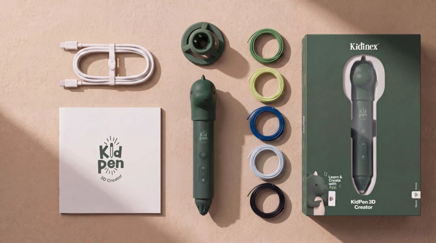 Długopis 3D KidPen Creator - Dino / Kidinex