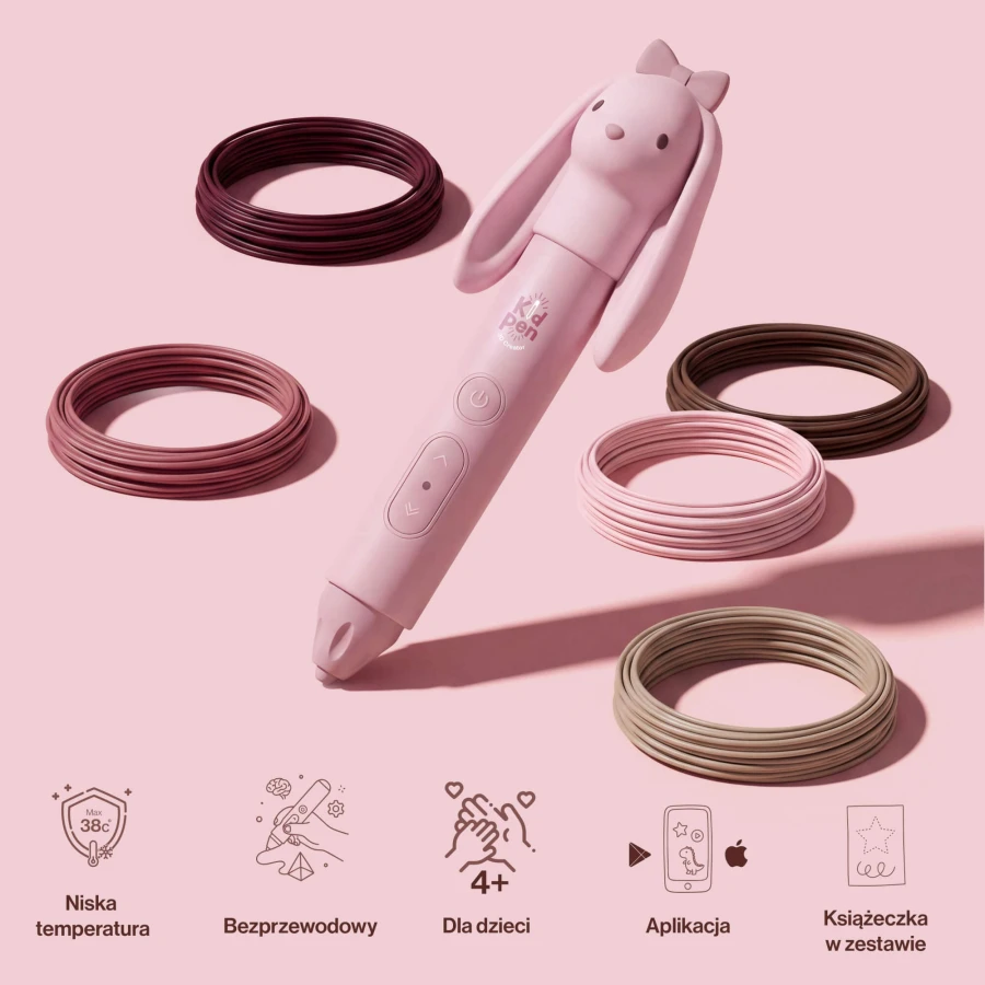 Długopis 3D KidPen Creator - Rabbit / Kidinex