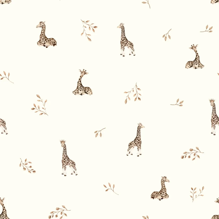 2w1 rożek/pościel z organicznego muślinu - giraffes / My Memi