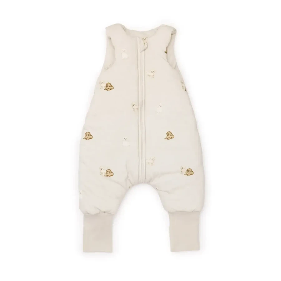 Śpiworek z bawełny organicznej z nogawkami 1-3 lata, 2,5 TOG - cavapoo / My Memi