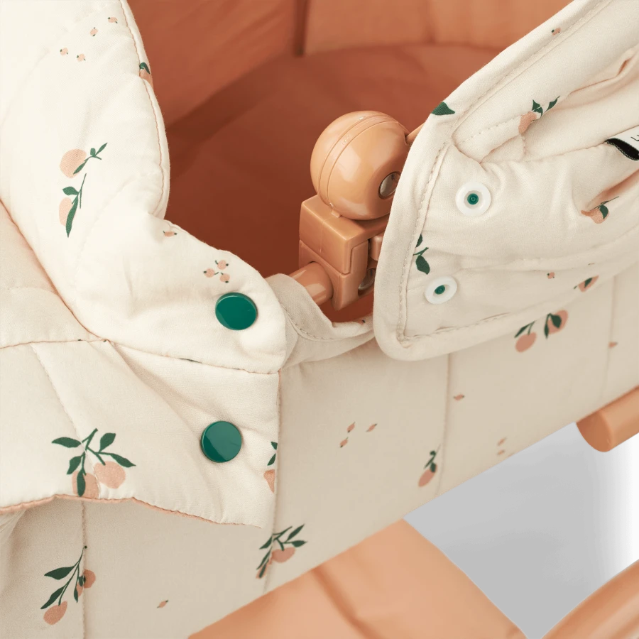Wózek, gondola dla lalek Adaline - Peach, Sea shell / Liewood