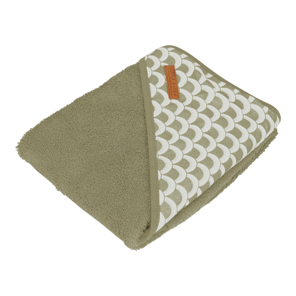 Bawełniany ręcznik Sunrise Olive / Little Dutch