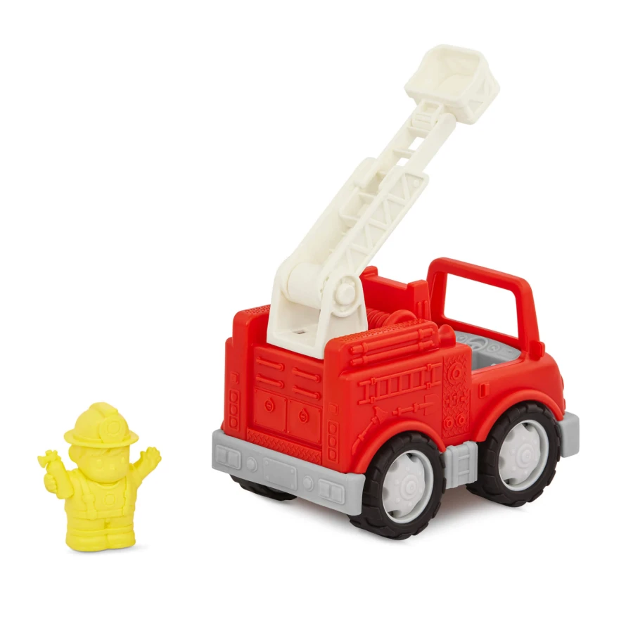 WÓZ STRAŻACKI z kierowcą Strażakiem - Little FIRE TRUCK, Wonder Wheels / Battat