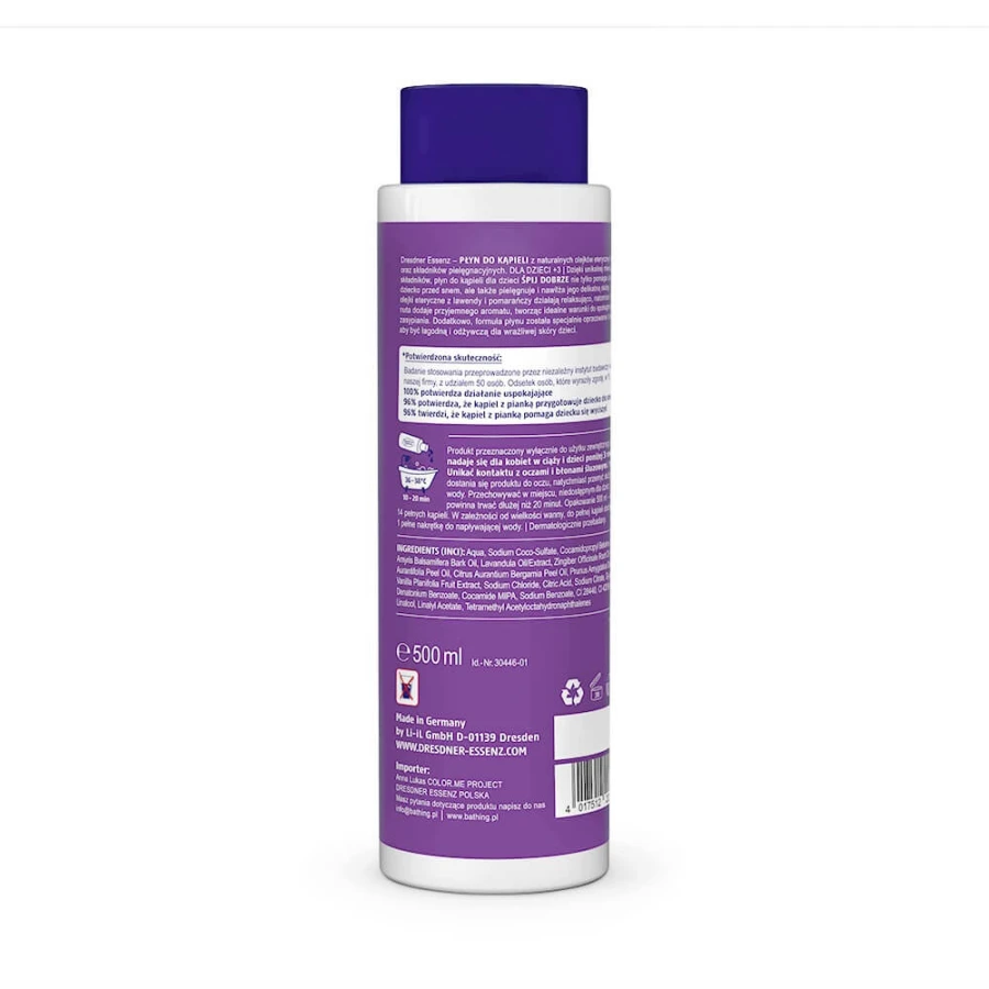"ŚPIJ DOBRZE" - płyn do kąpieli, 500ml / Dresdner Essenz