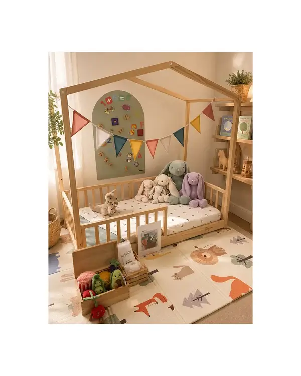 Magnetyczna tablica samoprzylepna MagneKids Arch 95×60cm - Sage Green / Family Nation