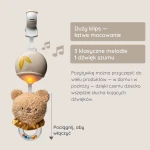 Muzyczny Miś Rozwojowy - melodie i światełka dla niemowląt / Taf Toys