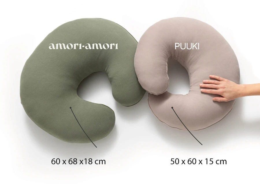Poduszka do karmienia Bon Apetit - karmelowy / Amori Amori