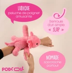 Pluszowa bransoletka Slap Aksolotl Podcoll / Histoire d'Ours
