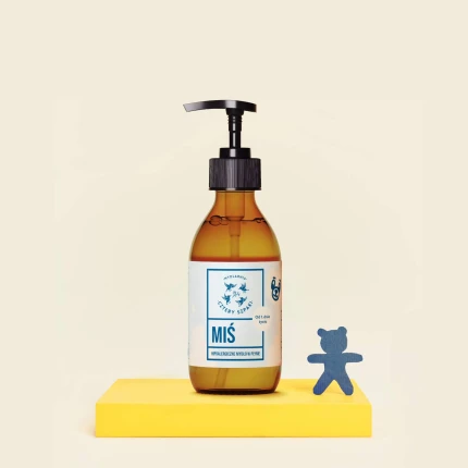 Miś - hipoalergiczne naturalne mydło w płynie od 1. dnia życia, 300ml / Mydlarnia Cztery Szpaki
