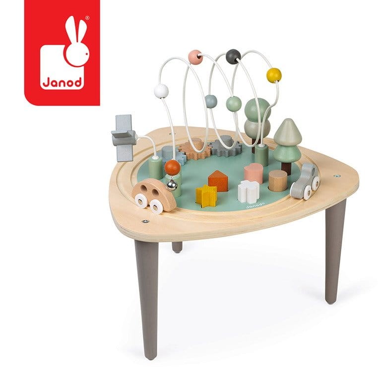 Wielofunkcyjny stolik edukacyjny drewniany Sweet Cocoon / Janod