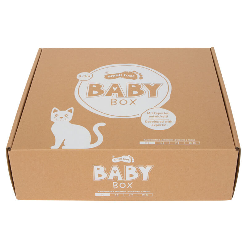 Zestaw prezentowy Baby box 0-3 miesiące / Small Foot
