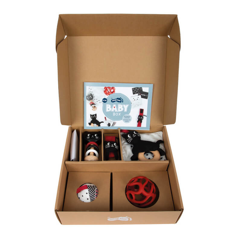 Zestaw prezentowy Baby box 0-3 miesiące / Small Foot