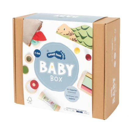 Zestaw prezentowy Baby Box 7-9 miesięcy / Small Foot