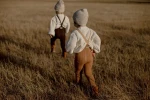 Rajstopki 100% wełny merino bez stópek Footless - Cappuccino / Silly Silas