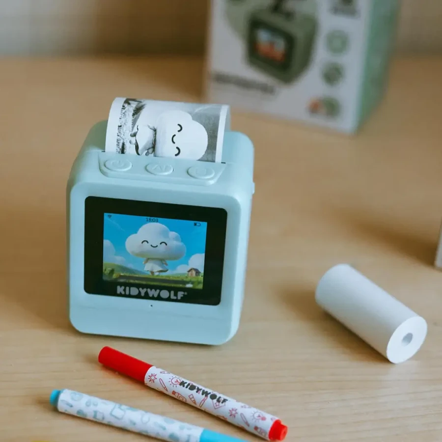 Kreatywna drukarka AI dla dzieci KIDYPRINTER-AI / Kidywolf