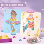 Zestaw małej stylistki Modne Dziewczyny 4w1, 6+ / Jarmelo