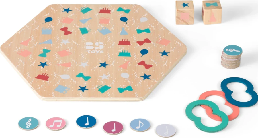 Gra na spostrzegawczość Polowanie na pary, 4+ / BS Toys