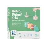Klasyczne gry Retro Fidget Trio, jojo, bączek, drabinka Jacoba, 6+ / BS Toys
