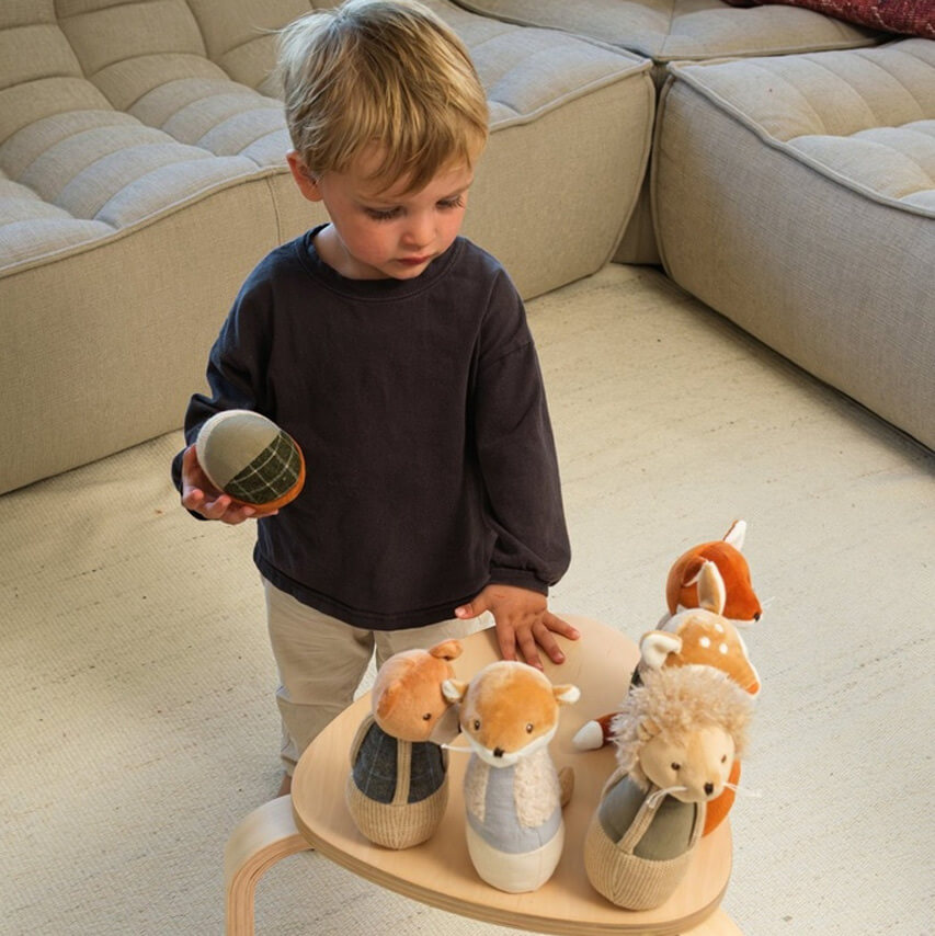 Miękkie kręgle Leśni Przyjaciele / Egmont Toys
