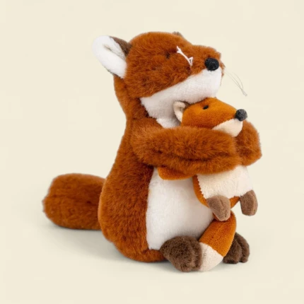 Pluszak Lisek z dzieckiem / Egmont Toys