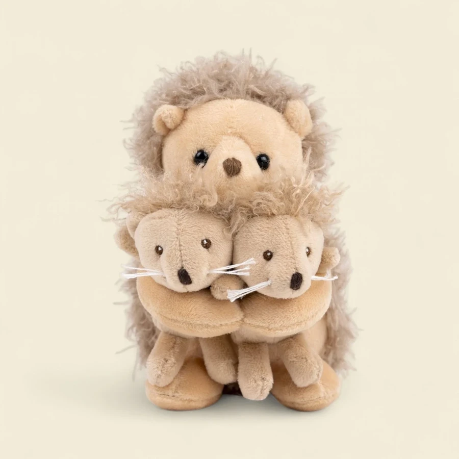 Pluszowy Jeżyk z bliźniakami / Egmont Toys