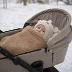 Śpiworek wełniany Mini Nevada 0-18m - brown / Zaffiro