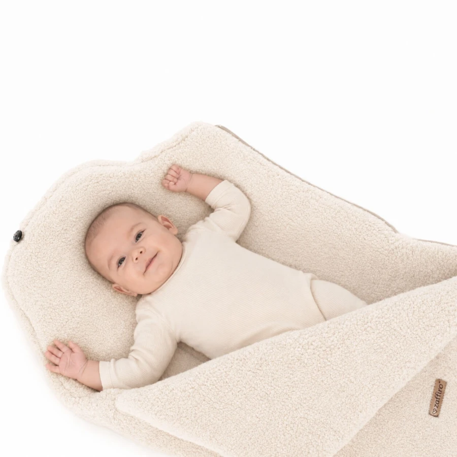 Śpiworek wełniany Mini Nevada 0-18m - beige / Zaffiro