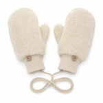 Rękawiczki dziecięce wełniane Nevada - beige / Zaffiro